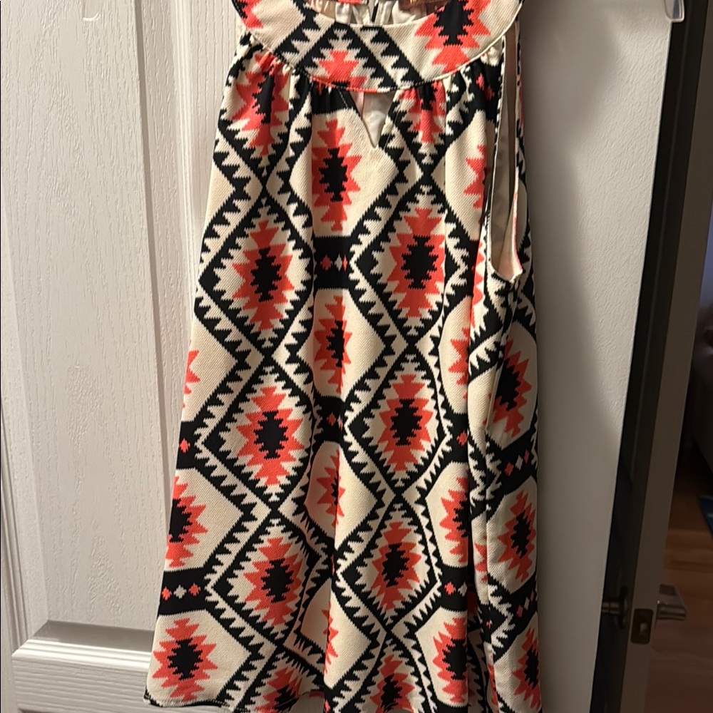 Hive & Honey Tribal Print Sleeveless Top